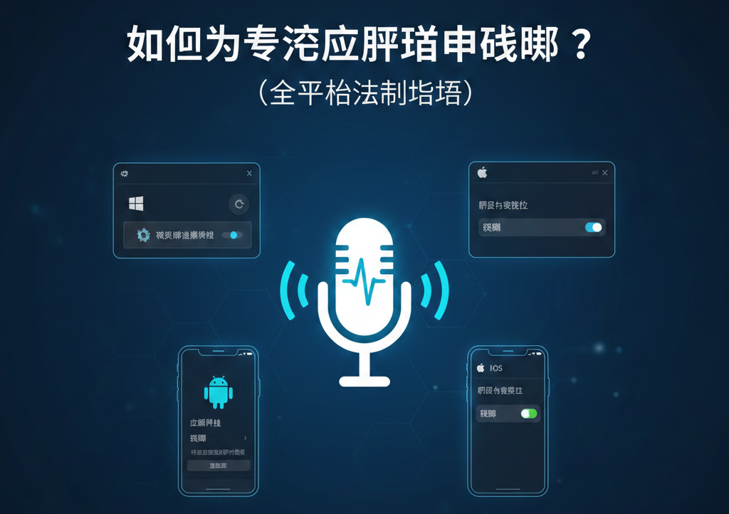 如何为特定应用启用麦克风？（全平台详细指南）