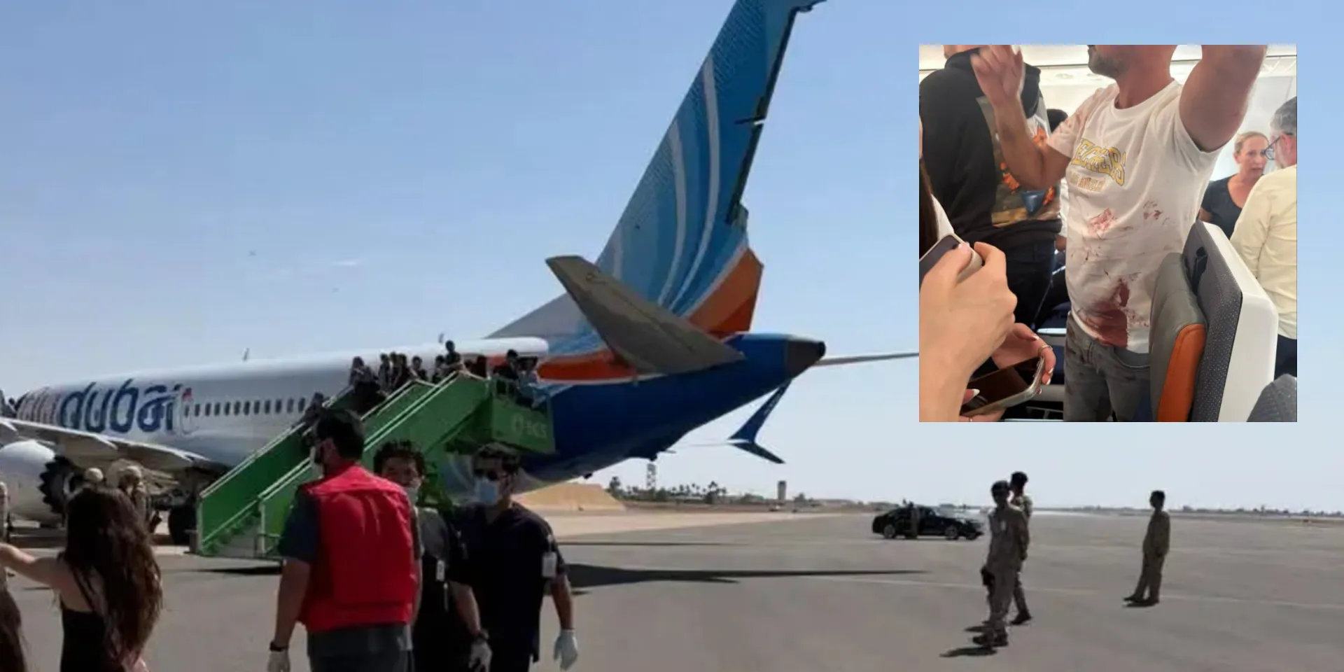 迪拜航空副驾驶袭击机长 FZ1073 备降沙特塔布克